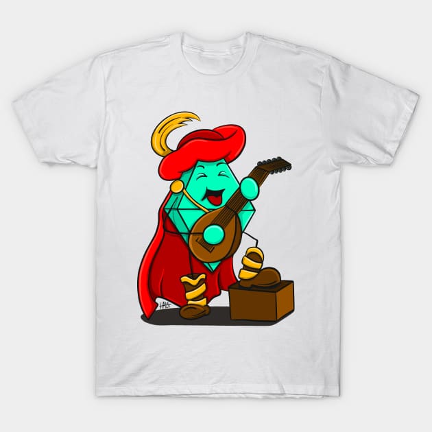 Bard D8 T-Shirt by AlstonArt